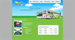 Desktop Screenshot of expresopanama.com